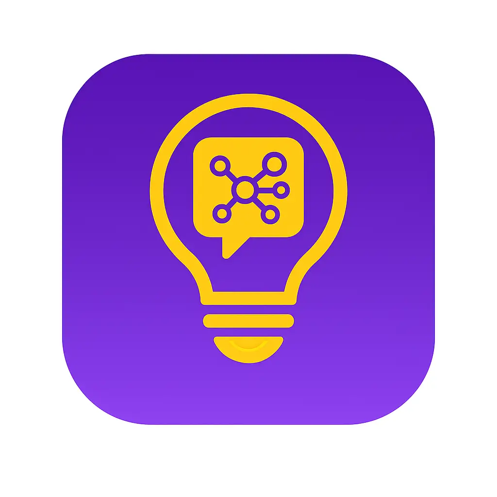 CriaPrompt logo — simple yellow icon